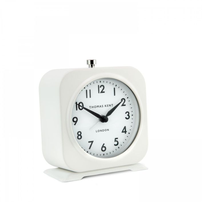 Ghedi Taviani Alarm Clock Snowberry White — SantoLusso®