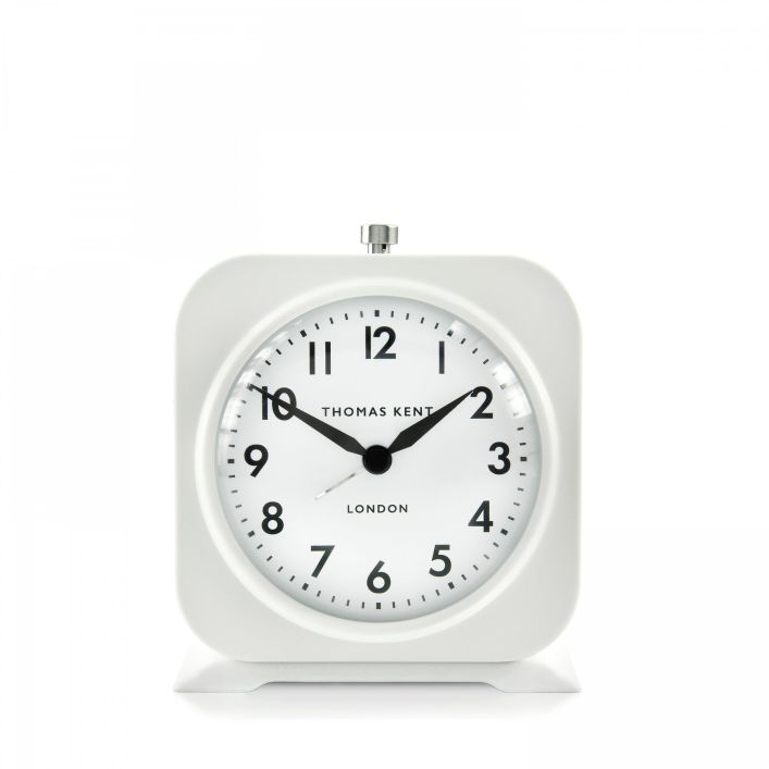 Ghedi Taviani Alarm Clock Snowberry White — SantoLusso®