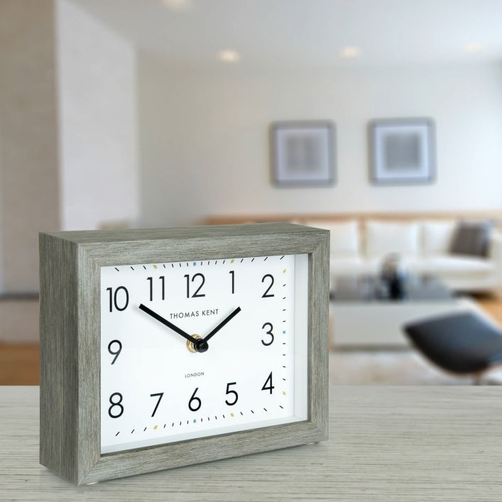 Ghedi Lungarini Mantel Clock Limestone — SantoLusso®