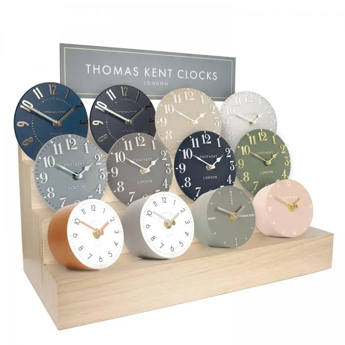 Ghedi Thomas Kent Mantel Clock Display — SantoLusso®