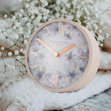 Ghedi Comasti Mantel Clock Dusty Pink — SantoLusso®