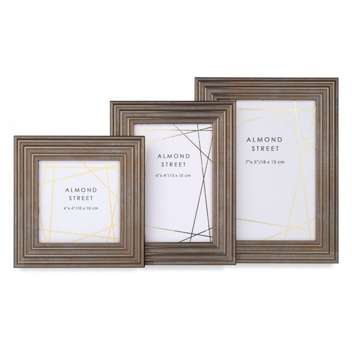 Ghedi Hutton Photo Frame 4x4 3pk — SantoLusso®