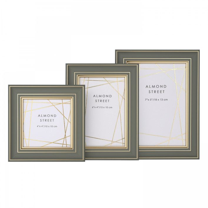 Ghedi Ripley Photo Frame 6x4 3pk — SantoLusso®
