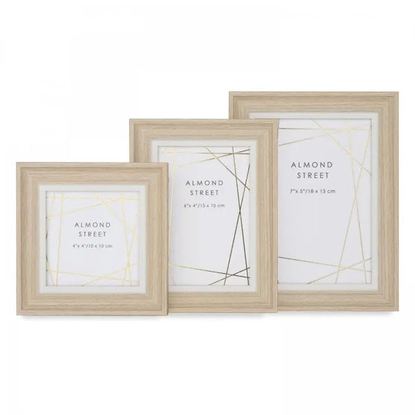 Ghedi Portree Photo Frame 4x4 3pk — SantoLusso®