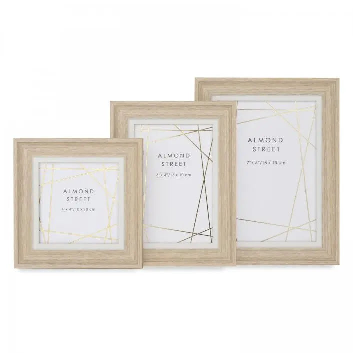 Ghedi Portree Photo Frame 4x4 3pk — SantoLusso®