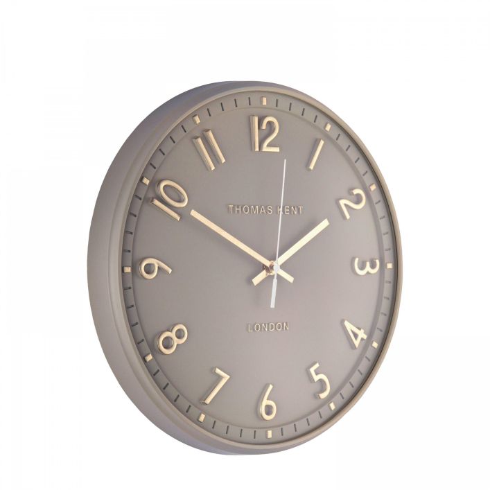 Ghedi Trevigno Wall Clock Taupe — SantoLusso®