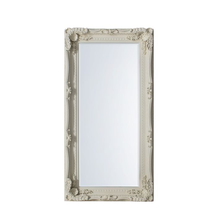 Ghedi King Louis Leaner Mirror Cream — SantoLusso®