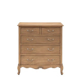 Ghedi Bayas 5 Drawer Chest Weathered — SantoLusso®