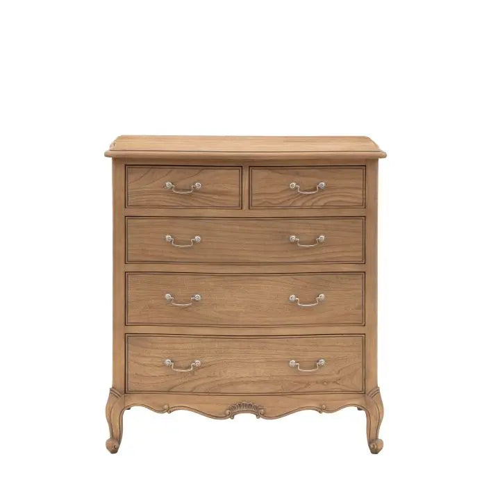 Ghedi Bayas 5 Drawer Chest Weathered — SantoLusso®