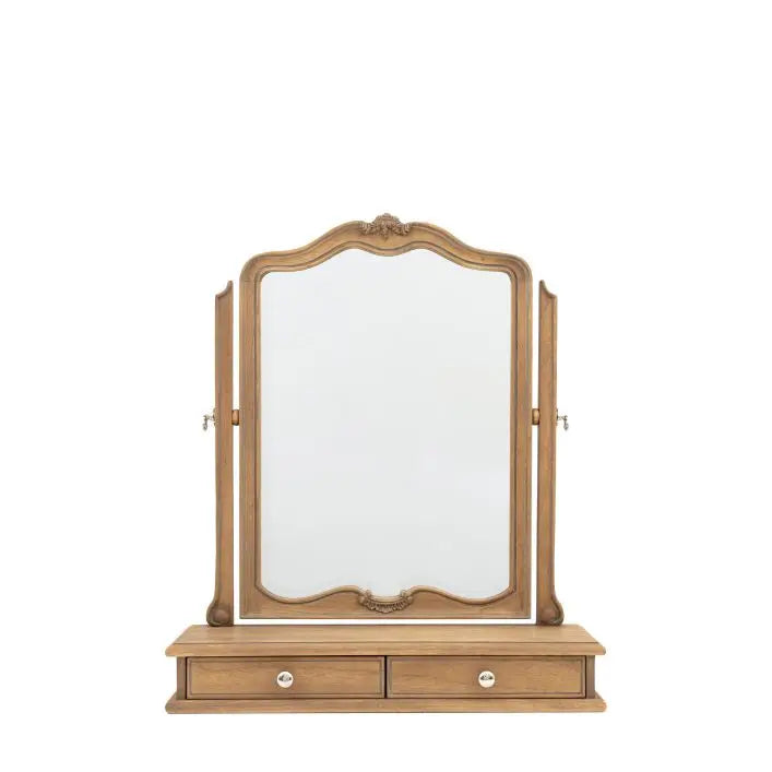 Ghedi Bayas Dressing Table Mirror Weathered — SantoLusso®