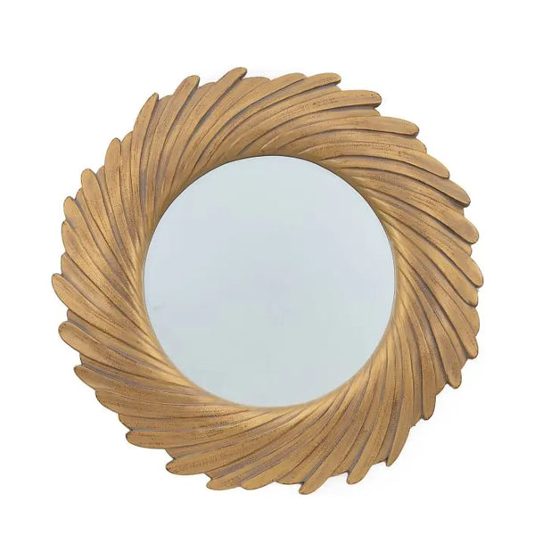 Ghedi Victoria Mirror Gold Verdigree — SantoLusso®