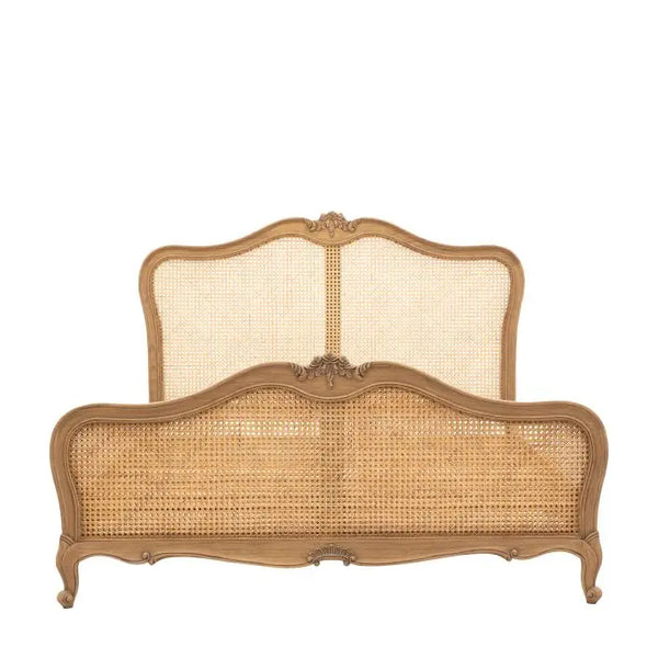 Ghedi Bayas Super King Cane Bed Weathered — SantoLusso®