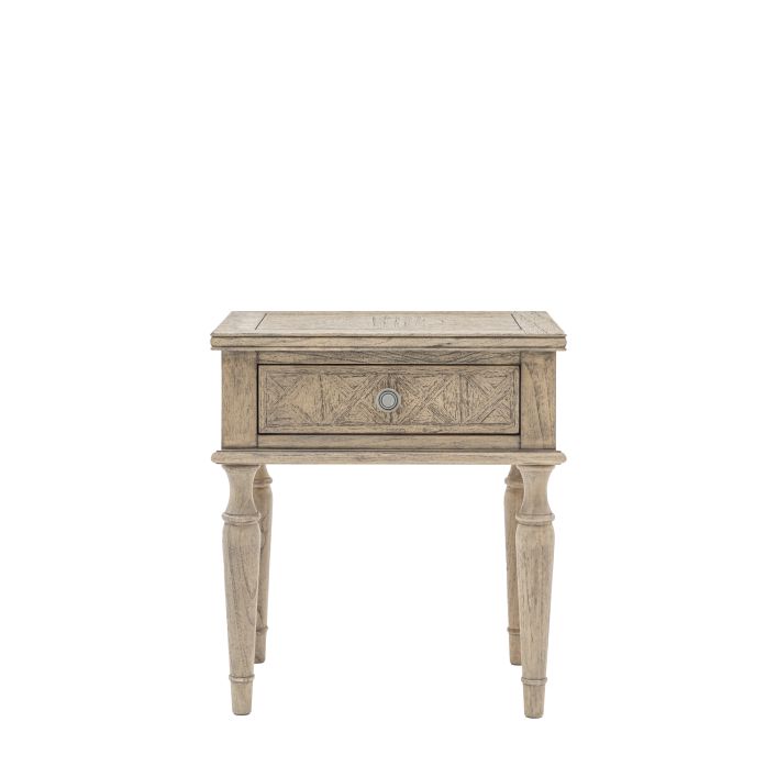 Ghedi Segre 1 Drawer Side Table — SantoLusso®