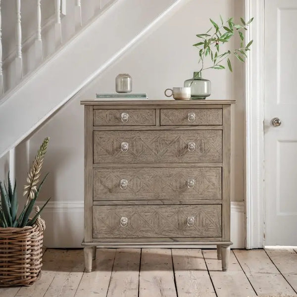 Ghedi Segre 5 Drawer Chest — SantoLusso®