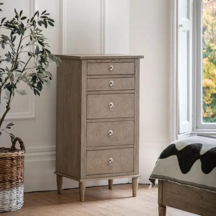 Ghedi Segre 5 Drawer Lingerie Chest — SantoLusso®