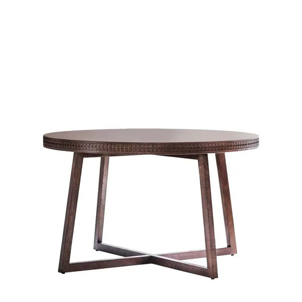 Ghedi Montone Retreat Round Dining Table — SantoLusso®