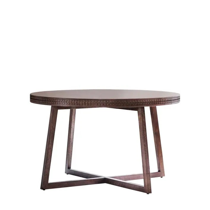 Ghedi Montone Retreat Round Dining Table — SantoLusso®