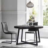 Ghedi Montone Boutique Round Dining Table — SantoLusso®
