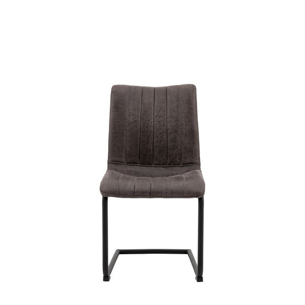 Ghedi Mella Grey Chair (2pk) — SantoLusso®