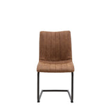 Ghedi Mella Brown Chair (2pk) — SantoLusso®