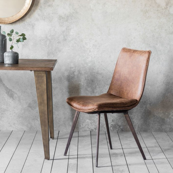 Ghedi Ambriti Chair Brown (2pk) — SantoLusso®