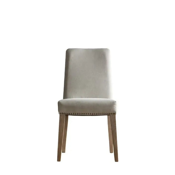 Ghedi Roberta Dining Chair Cement Linen (2pk) — SantoLusso®