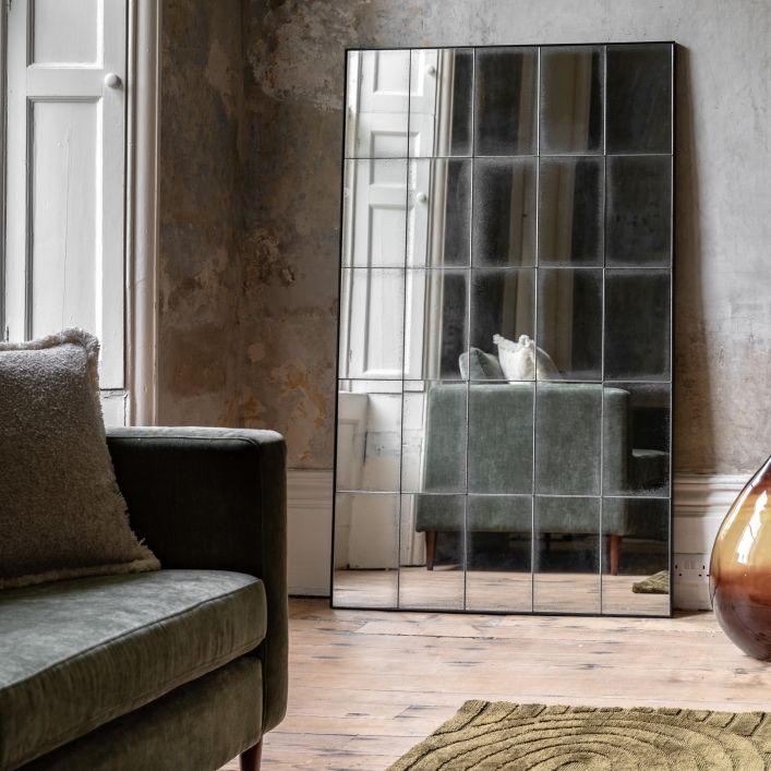 Ghedi Defiti Antique Mirror Large — SantoLusso®