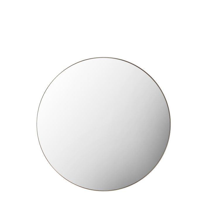 Ghedi Sibilla Round Mirror Champagne — SantoLusso®