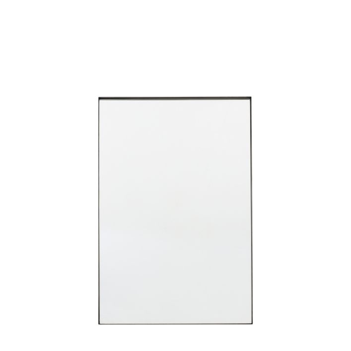 Ghedi Castrilli Rectangle Mirror Black — SantoLusso®