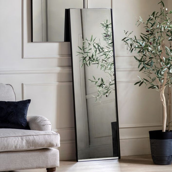 Ghedi Castrilli Rectangle Mirror Black — SantoLusso®