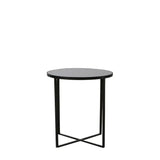 Ghedi Terancio Side Table Black — SantoLusso®