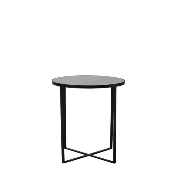 Ghedi Terancio Side Table Black — SantoLusso®