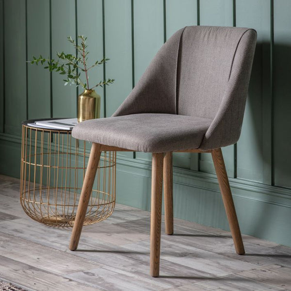 Ghedi Ellotti Dining Chair Slate Grey (2pk) — SantoLusso®