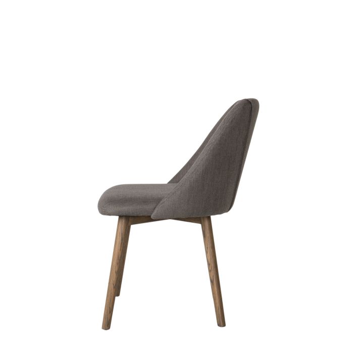 Ghedi Ellotti Dining Chair Slate Grey (2pk) — SantoLusso®