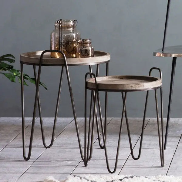 Ghedi Vessa Nest of 2 Tables — SantoLusso®