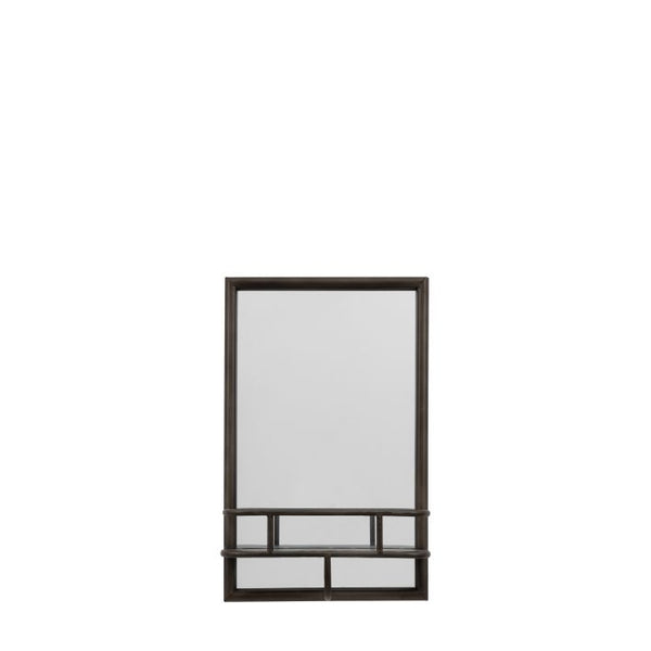 Ghedi Marino Mirror Rectangle Black — SantoLusso®
