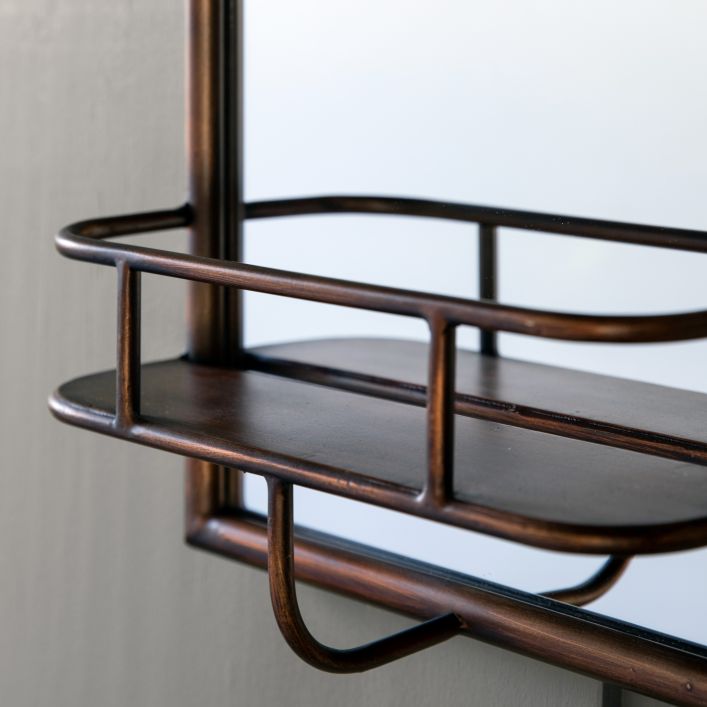 Ghedi Marino Mirror Rectangle Black — SantoLusso®