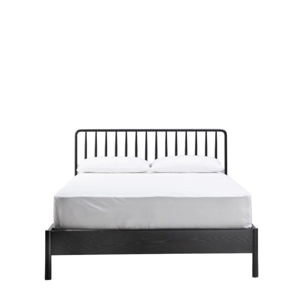 Ghedi Esla Bed Black Double — SantoLusso®