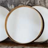 Ghedi Dolcese Round Mirror Gold — SantoLusso®