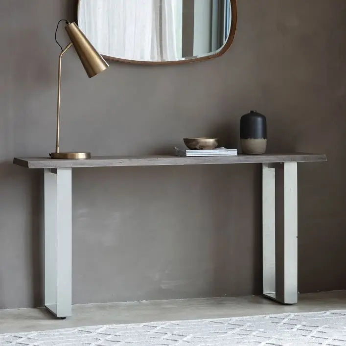Ghedi Rovella Console Table Grey — SantoLusso®