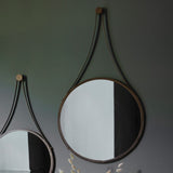 Ghedi Juressa Round Mirror Large — SantoLusso®