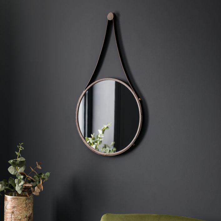 Ghedi Juressa Round Mirror Small — SantoLusso®