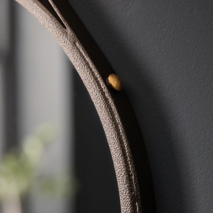 Ghedi Juressa Round Mirror Small — SantoLusso®