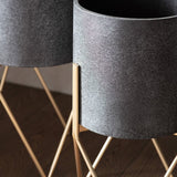 Ghedi Hoven Metal Planter Small — SantoLusso®