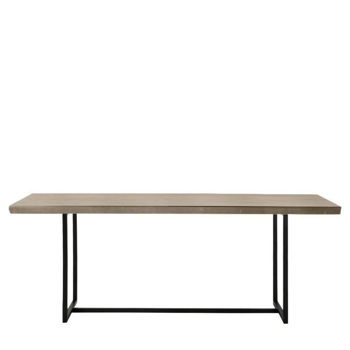Ghedi Lemina Dining Table Grey — SantoLusso®