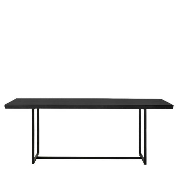 Ghedi Lemina Dining Table Black — SantoLusso®