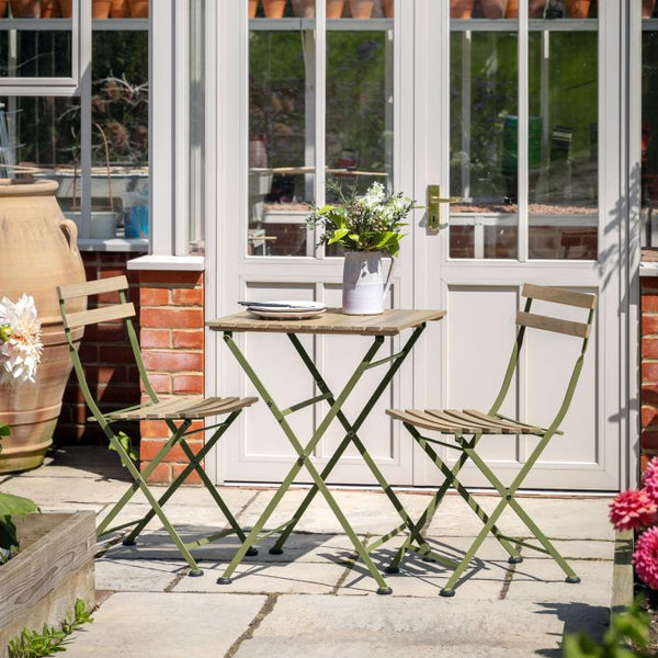 Ghedi Pelle Bistro Set Cedar — SantoLusso®