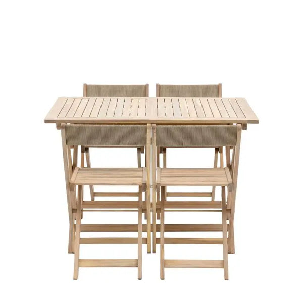 Ghedi Serrali Folding Dining Set — SantoLusso®