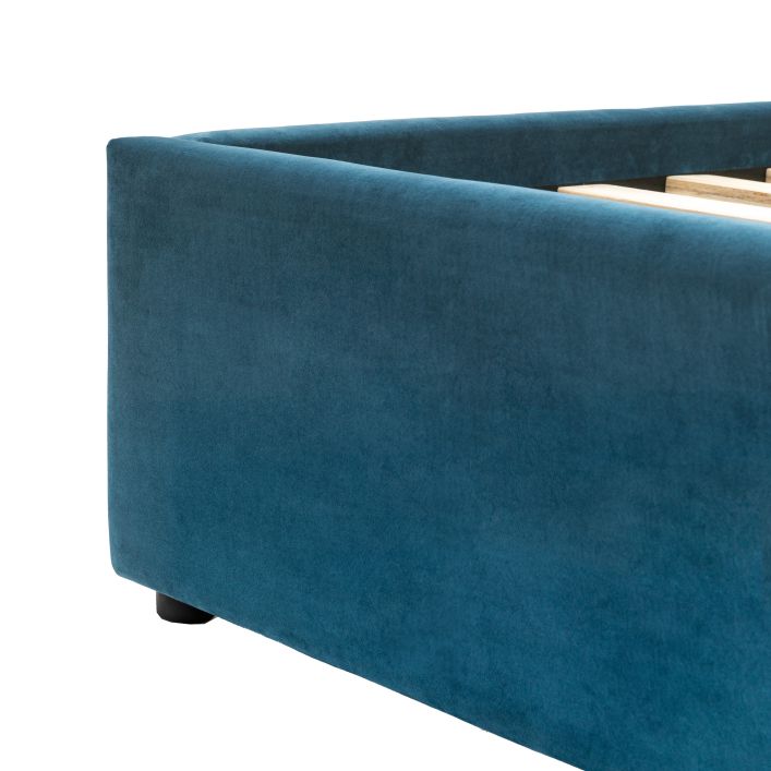 Ghedi Althea King Bedstead Kingfisher — SantoLusso®