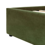 Ghedi Althea King Bedstead Olive — SantoLusso®